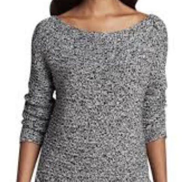 Vince Camuto Two-Pocket Black/White Sweater Size Large - Picture 7 of 7